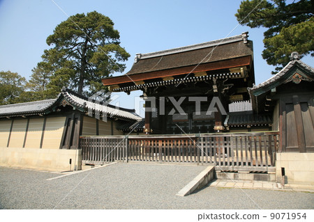 京都皇宮的大門 9071954