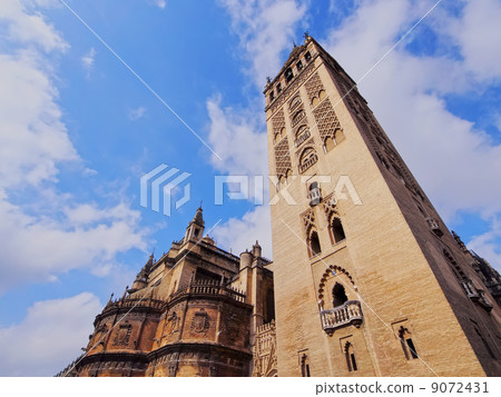 Cathedral in Seville, Spain 9072431