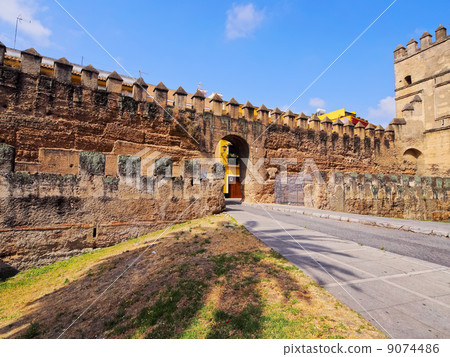 Walls of Macarana in Seville, Spain Walls of Macarana in Seville, Spain 9074486