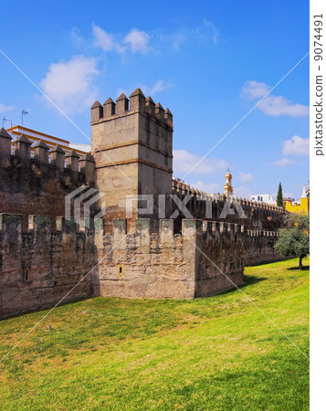 Walls of Macarana in Seville, Spain Walls of Macarana in Seville, Spain 9074491