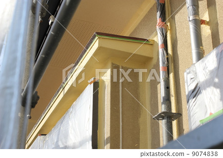 Exterior wall painting work (under coat) 02 Exterior wall painting work (under coat) 02 9074838