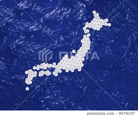 Map of Japan  9079297