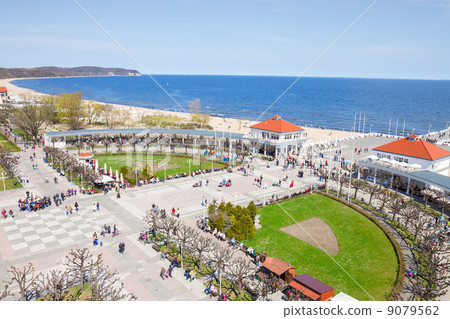 embanlment of   Sopot 9079562