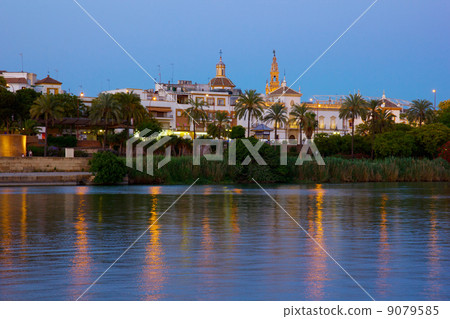 cityscape of Sevilla, Spain 9079585