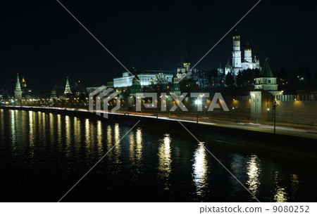 Moscow Kremlin at night Moscow Kremlin at night 9080252