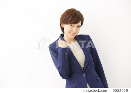 Guts pose · business woman Guts pose · business woman 9082919
