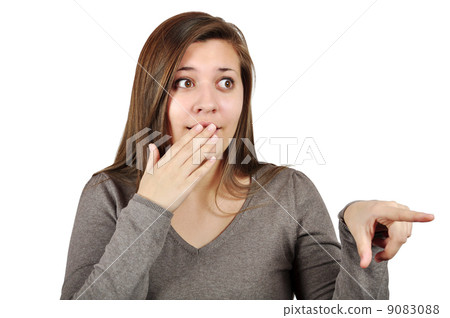Surprised girl 9083088