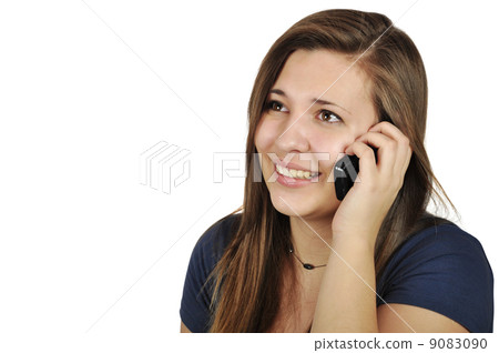 girl with cell phone 9083090