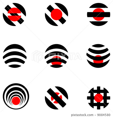 Design elements set. 9084580