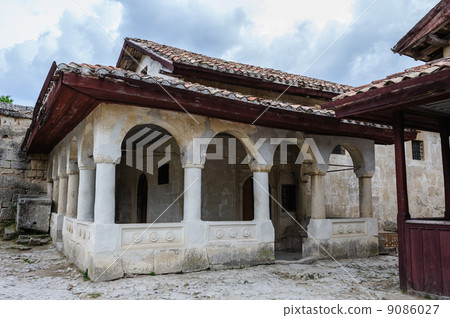 Karaite prayer house in Chufut-Kale, Crimea 9086027