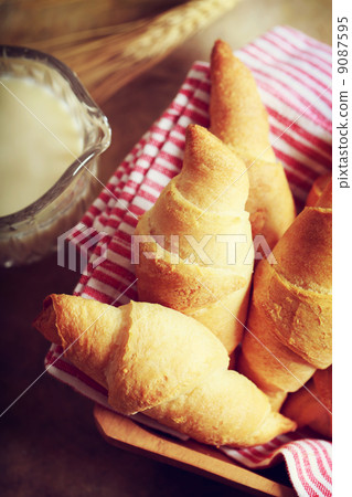 Croissants and milk 9087595