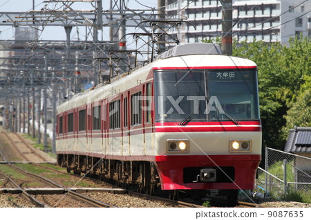 Nishitetsu 8000 express train 9087635