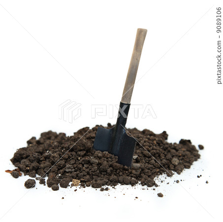 Soil and shovel 9089106