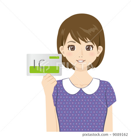 IC卡和女性 9089162