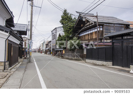 Yokote-shi, Chuichimachi-cho with historical buildings (built-in) in Masuda area 9089583