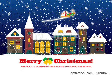 聖誕卡夜空 9090820