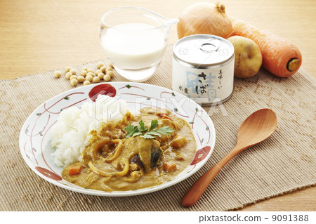 Soymilk Mackerel Curry Soymilk Mackerel Curry 9091388