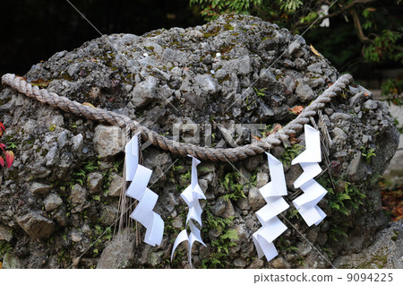 Shimogamo神社的櫻花石 Shimogamo神社的櫻花石 9094225