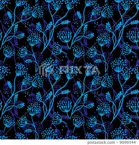 Seamless floral pattern 9099344