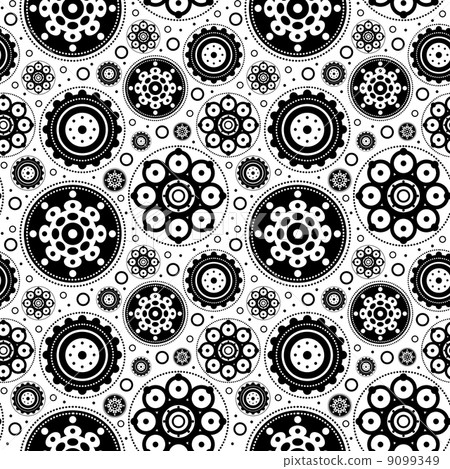 Abstract floral pattern 9099349