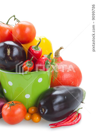 Fresh Vegetables In Container Fresh Vegetables In Container 9099786