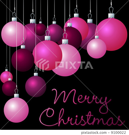 Group of Christmas baubles in vector format. Group of Christmas baubles in vector format. 9100022