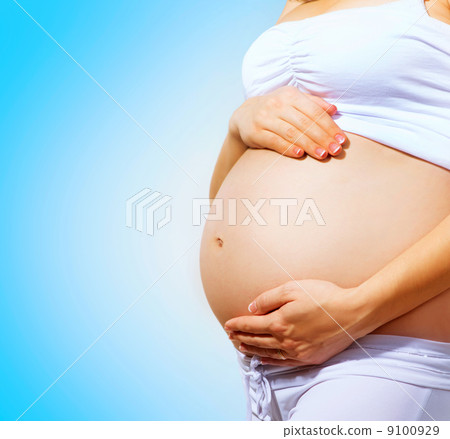 Pregnant Woman Belly. Pregnancy Concept 9100929