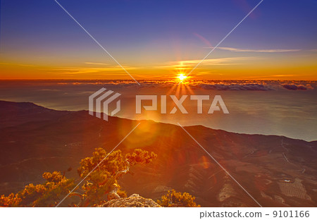 Sunrise on the sea 9101166