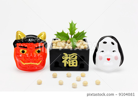 Setsubun Otafuku, Akaoni, and Fukumame Setsubun Otafuku, Akaoni, and Fukumame 9104081