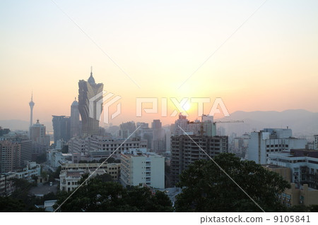 Macao sunset Macao sunset 9105841