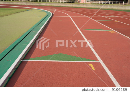 田徑運動場角落 田徑運動場角落 9106289