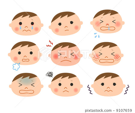 Symptoms of baby's illness 9107659