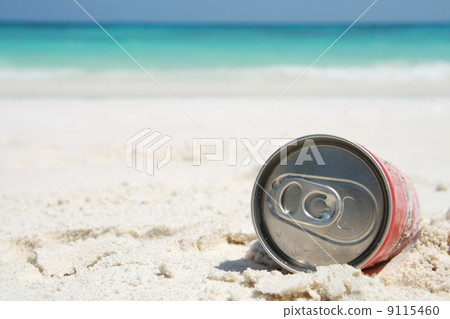 can on beach can on beach 9115460