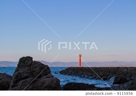 Hosokagu Canal North Exit Lighthouse 9115856