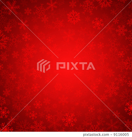 red snowflakes red snowflakes 9116005