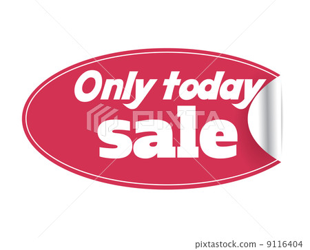 Red sticker 9116404