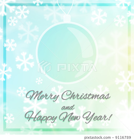 Christmas background, snowflakes and soft colors 9116789