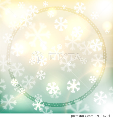 Christmas background, snowflakes and soft colors 9116791