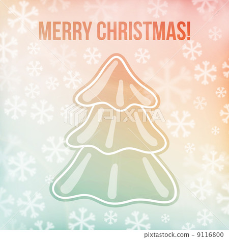 Christmas background, snowflakes and soft colors 9116800