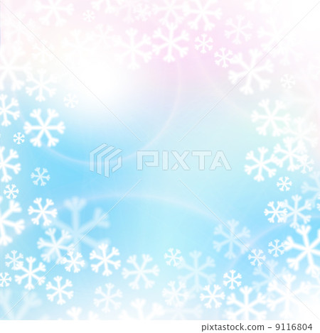 Christmas background, snowflakes and soft colors 9116804