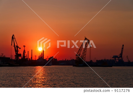 Evening Port 9117276