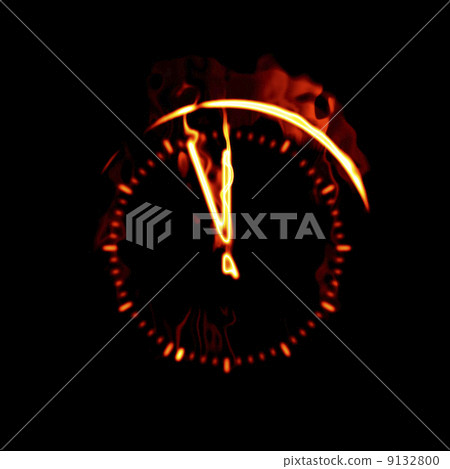 fire clock 9132800