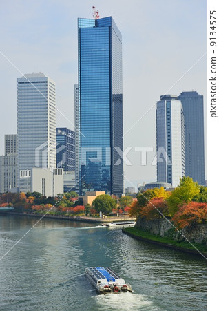 大阪商業園觀光船秋天 大阪商業園觀光船秋天 9134575