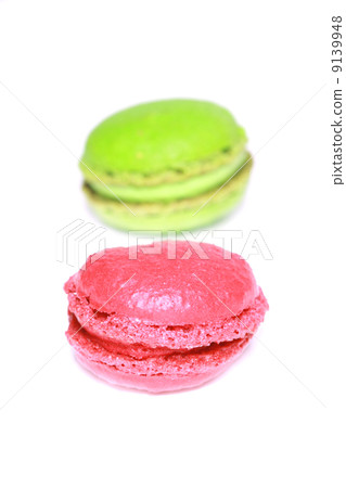 colorful macaroons isolated 9139948