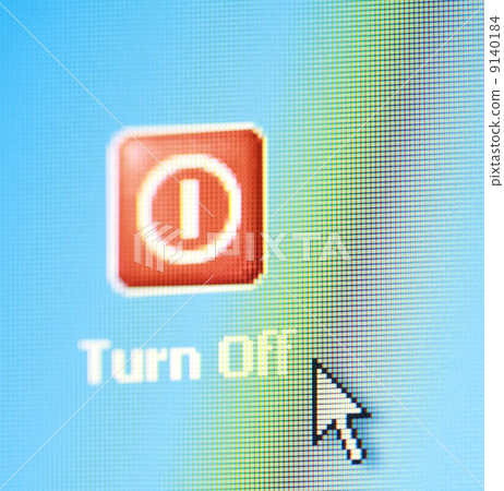 Turn off button on monitor 9140184