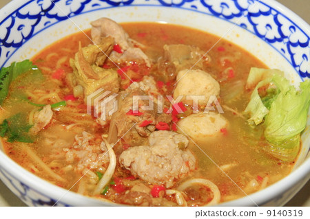 Spicy noodle, Thai food 9140319