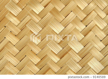 Bamboo wood texture ,handwork 9140589