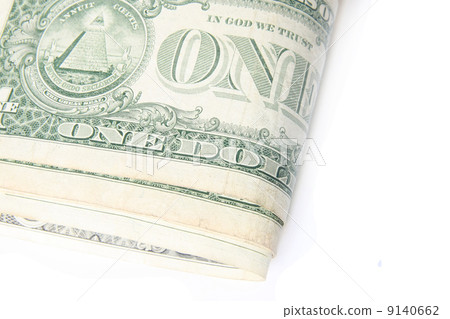 macro one dollar bill 9140662