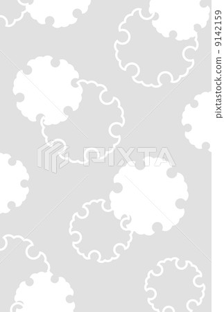 Snow rings pattern - Stock Illustration [9142159] - PIXTA