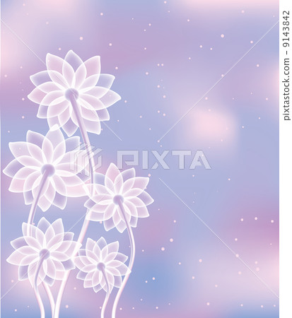 abstract white flowers abstract white flowers 9143842